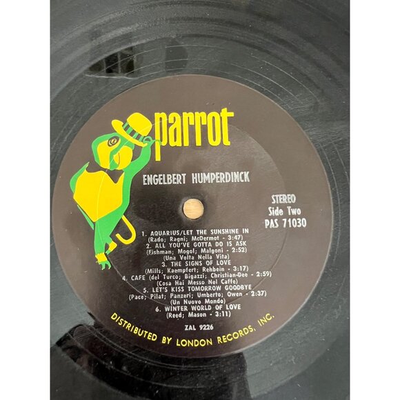 Engelbert Humperdinck "I'm A Better Man" Vinyl PAS 71030 Album Vintage Record - Picture 2 of 4